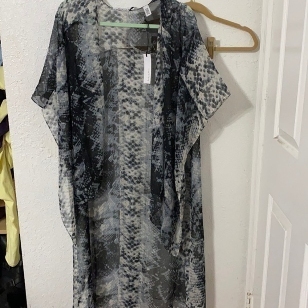 Michael Stars snakeprint kimono